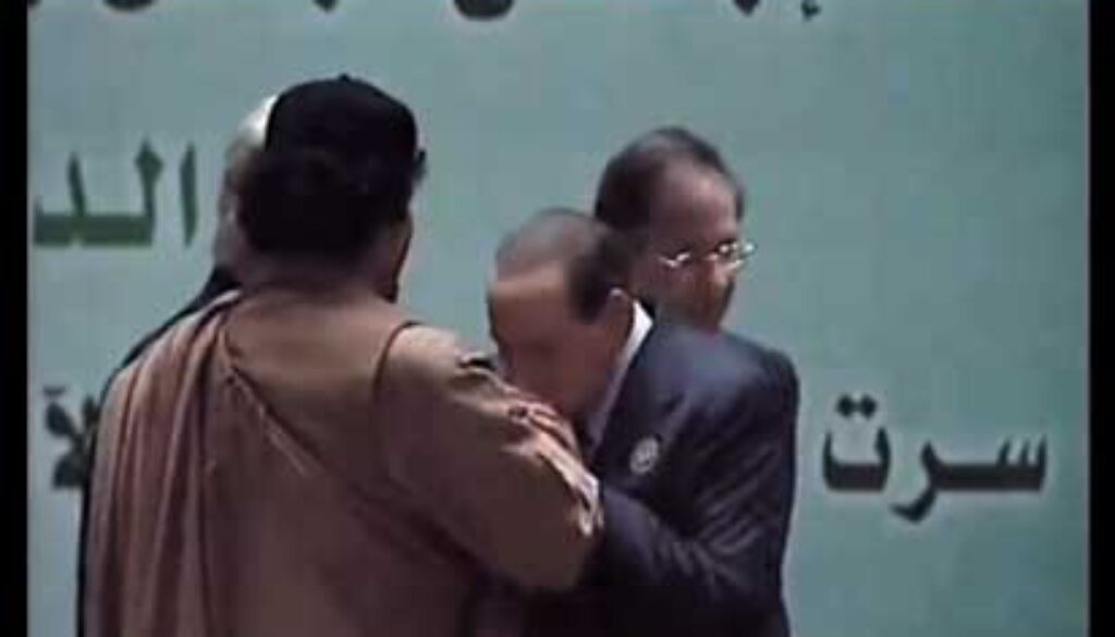 berlusconi-gheddafi